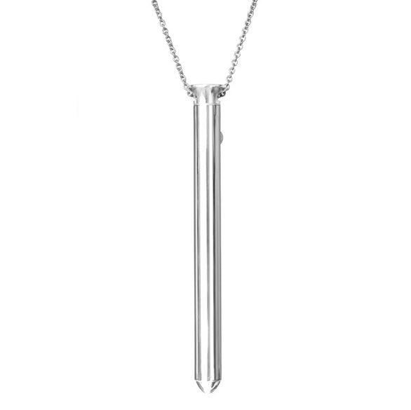 Crave Vesper Vibrator Halsband - Silver - Babaam