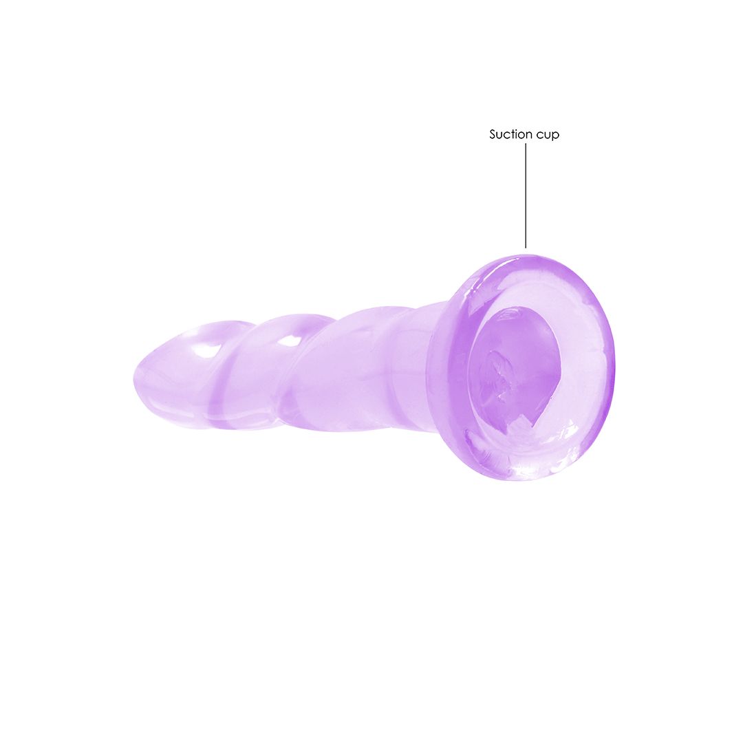 Chrystal Clear non realistic dildo, 17 cm