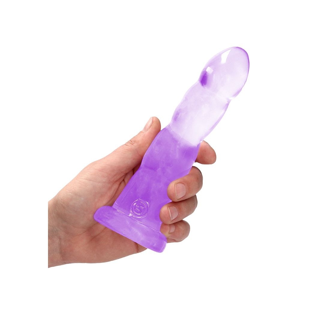 Chrystal Clear non realistic dildo, 17 cm