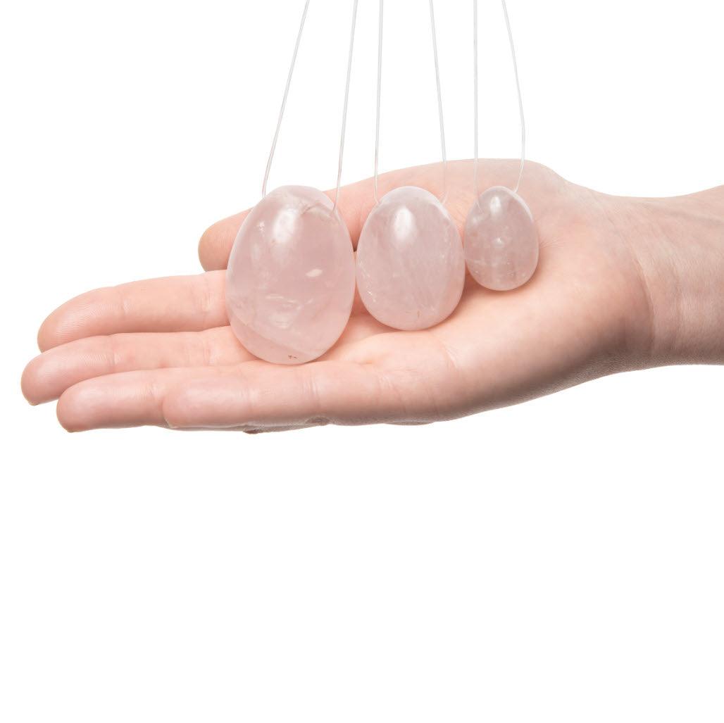 La Gemmes Yoni Egg Set Rose Quartz - Babaam