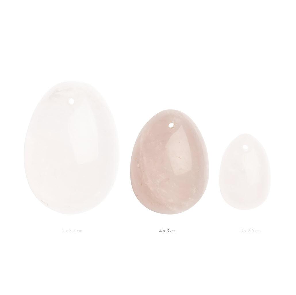 La Gemmes Yoni Egg - Rose Quartz (M) - Babaam