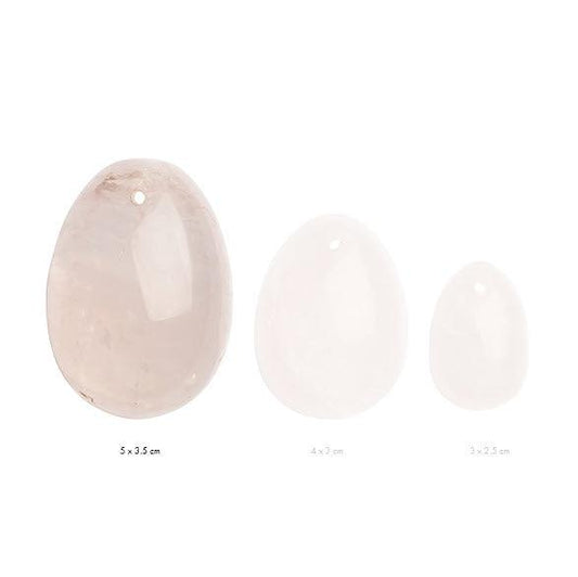 La Gemmes Yoni Egg - Rose Quartz (L) - Babaam