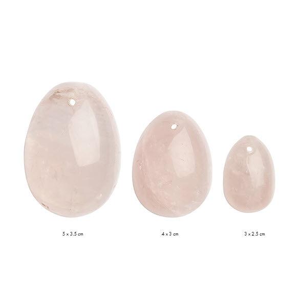 La Gemmes Yoni Egg Set Rose Quartz - Babaam
