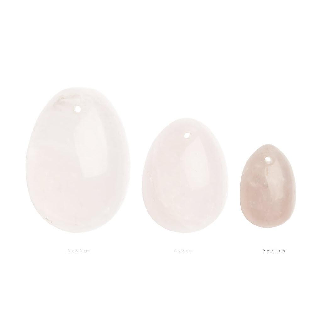 La Gemmes Yoni Egg - Rose Quartz (S) - Babaam