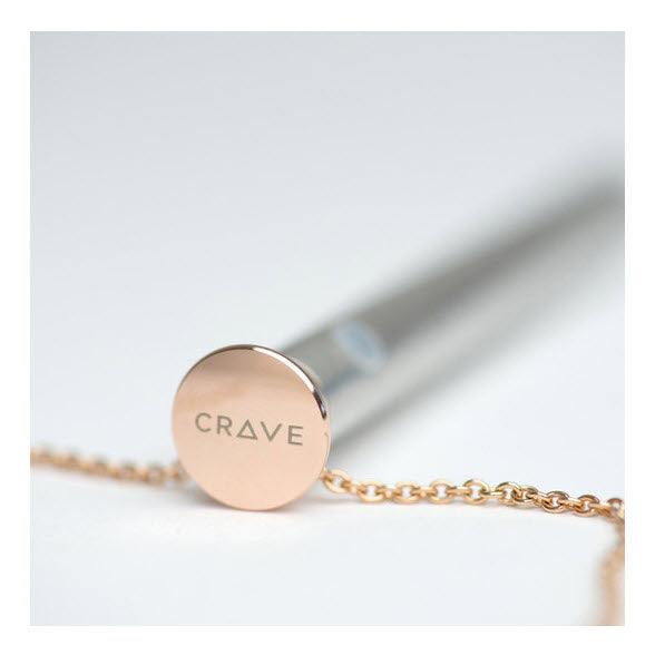 Crave Vesper Vibrator Halsband - Rose Gold - Babaam