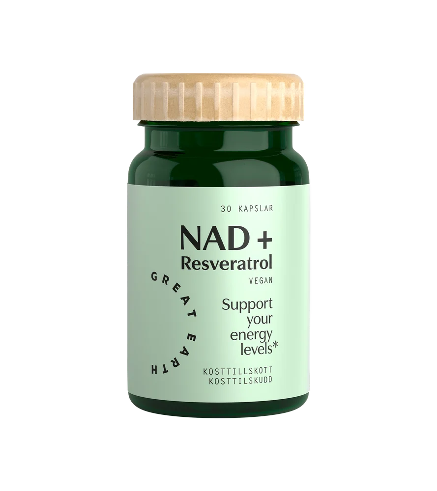 NAD+ Resveratrol 30 capsules 