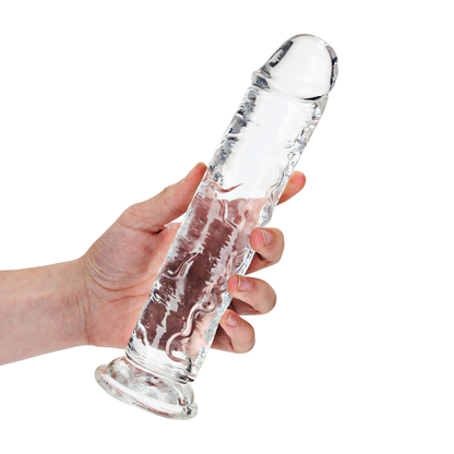 Crystal Clear Realistic Dildo, 23cm