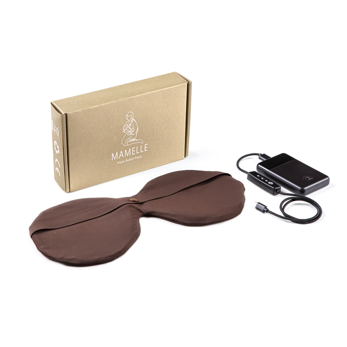 Mamelle Heat Relief Pads – Bröstvärmare Brun