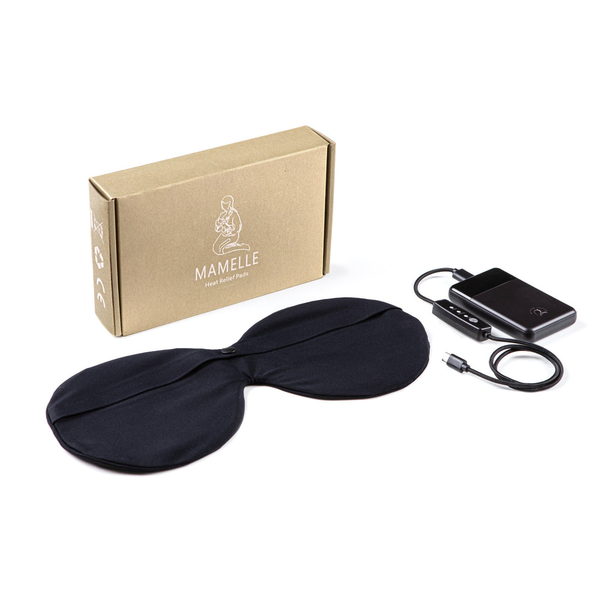 Mamelle Heat Relief Pads – Bröstvärmare Svart