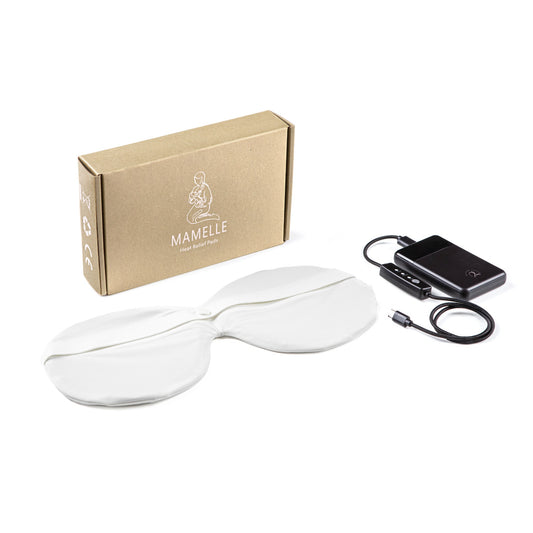 Mamelle Heat Relief Pads – Bröstvärmare Vit