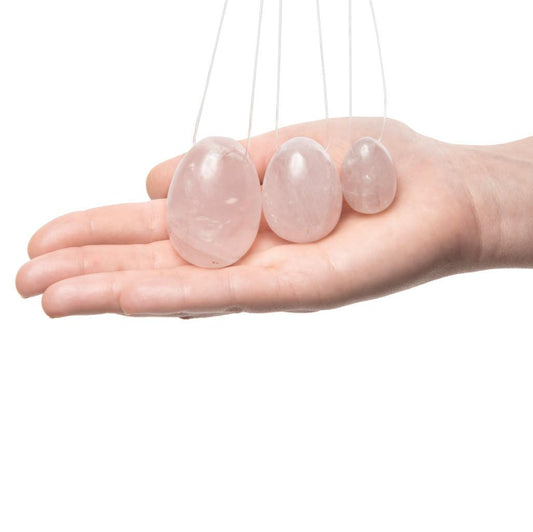 La Gemmes Yoni Egg Set Rose Quartz - Babaam